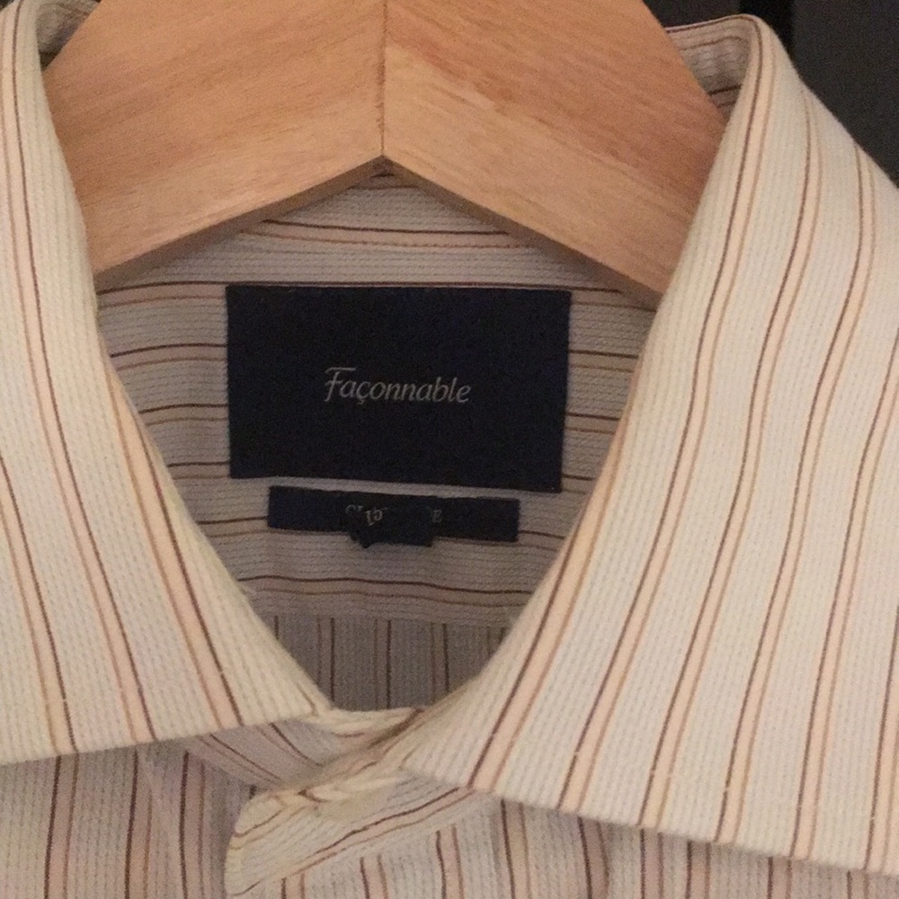 Faonnable Men Button Down Shirt - image 3